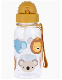 TUTETE BOTELLA DE PLASTICO ANIMALES 500ML 1 UNIDAD