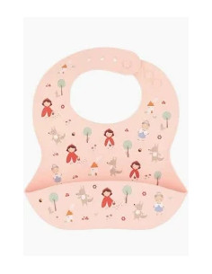 TUTETE BABERO SILICONA CAPERUCITA1 UNIDAD