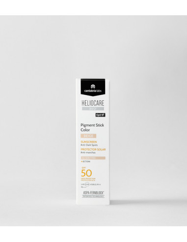 HELIOCARE PIGMENT STICK COLOR BEIGE SPF 50+ 10 GRAMOS