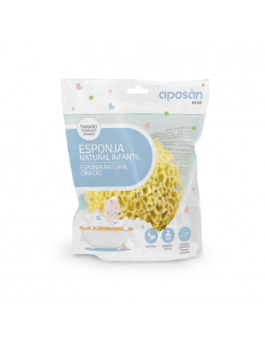 FARLINE BEBE ESPONJA NATURAL 1 UNIDAD