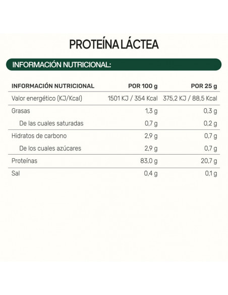 IVB PROTEINA LACTEA 500GR