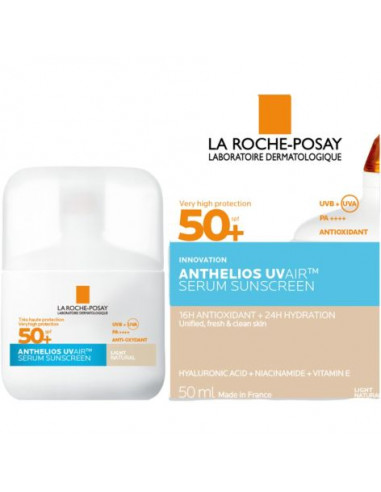 LA ROCHE POSAY ANTHELIOS UVAIR COLOR CLARO NATURAL 50+ 50ML
