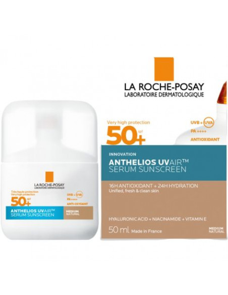 LA ROCHE POSAY ANTHELIOS UVAIR COLOR MEDIO NATURAL 50+ 50ML