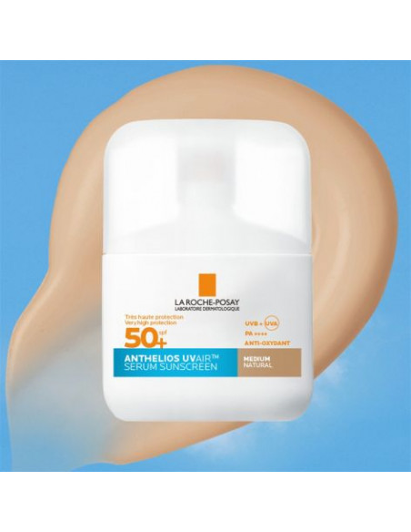 LA ROCHE POSAY ANTHELIOS UVAIR COLOR MEDIO NATURAL 50+ 50ML