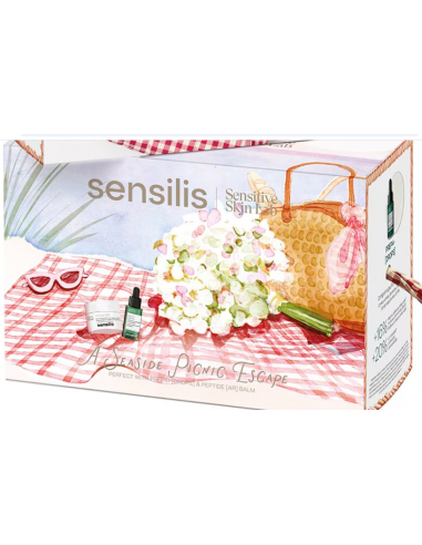 COFRE SENSILIS SEASIDE BÁLSAMO PARA PIELES SECAS + SERUM EXFOLIANTE ANTIEDAD