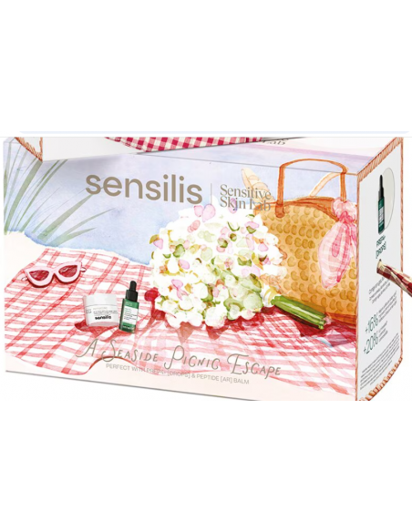 COFRE SENSILIS SEASIDE BÁLSAMO PARA PIELES SECAS + SERUM EXFOLIANTE ANTIEDAD
