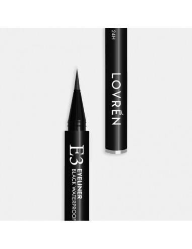 LOVREN E3 EYELINER BLACK WATRPROOF
