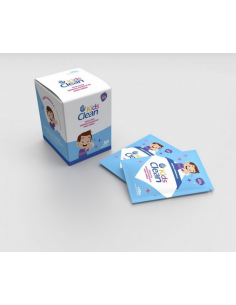 CLEAN KIDS TOALLITAS HIDROALCOHÓLICAS PARA NIÑOS 30 UNIDADES