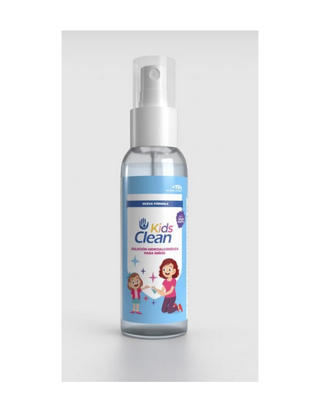 KIDS CLEAN SOLUCIÓN HIDROALCOHÓLICA PARA NIÑOS EN SPRAY 100ML