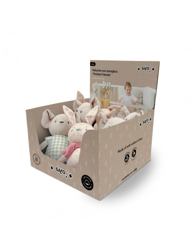 SARO PELUCHES CON SONAJERO