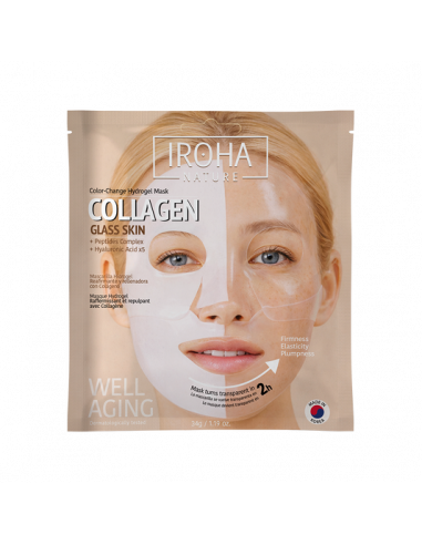 IROHA MASCARILLA COLLAGEN HIDROGEL REAFIRMANTE 34GR