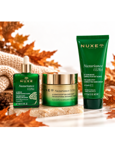 THE COMFORT ROUTINE. NUXURIANCE sérum + crema hidratante  + crema manos