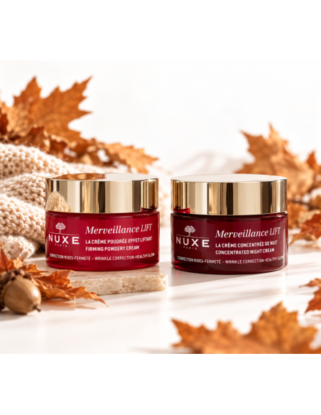 THE FIRMING ROUTINE. MERVEILLANCE Crema dia + Crema noche
