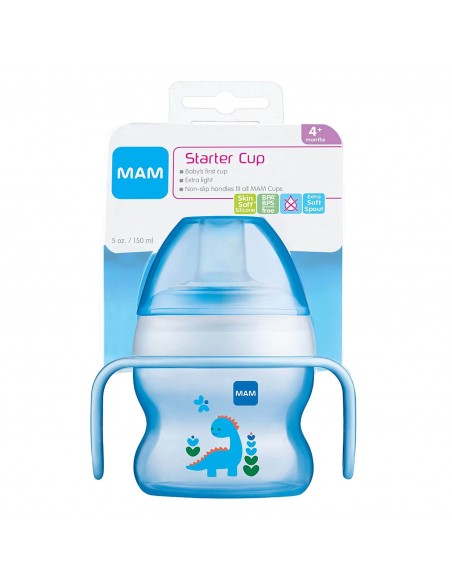 MAM BABY STARTER CUP AZUL 4+m 150ML