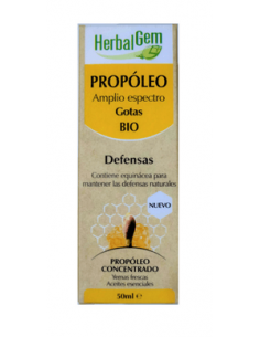 HERBALGEM PROPÓLEO AMPLIO ESPECTRO GOTAS DEFENSAS 50ML