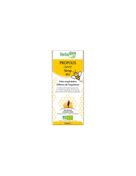 HERBALGEM PROPÓLEO DEFENSAS DEL ORGANISMO JARABE JUNIOR 150ML