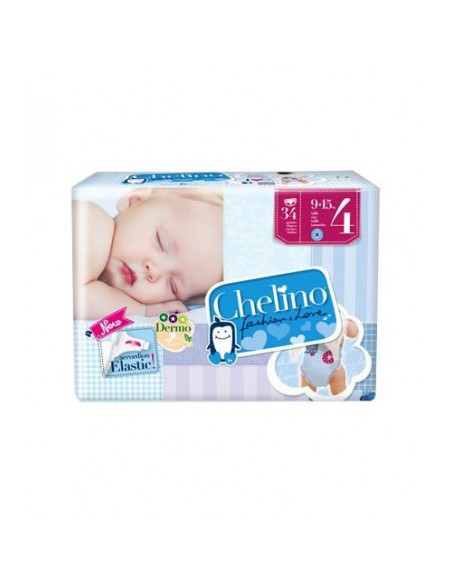 INDAS CHELINO PAÑAL T4 9-15KILOS