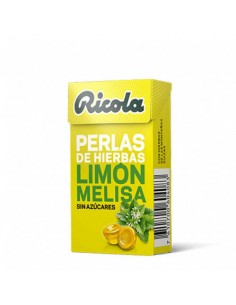 RICOLA PERLAS SIN AZUCAR LIMON 25 G