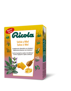 RICOLA PASTILLAS SALVIA MIEL 50 G