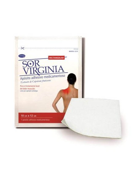 HARTMANN SOR VIRGINIA 1 APOSITO ADHESIVO MEDICAMENTOSO (RECTANGULAR)