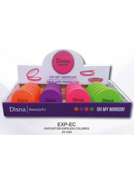 DISNA BEUATY4U ESPEJO PLEGABLE EN 4 COLORES.