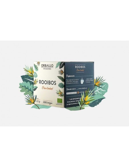 ORBALLO INFUSIÓN ROOIBOS PARA TOODOS 15 BOLSITAS DE 1,5G