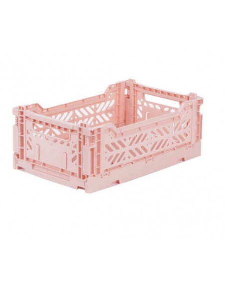 CAJA PLEGABLE PARA CESTA MEDIANA MILK TEA