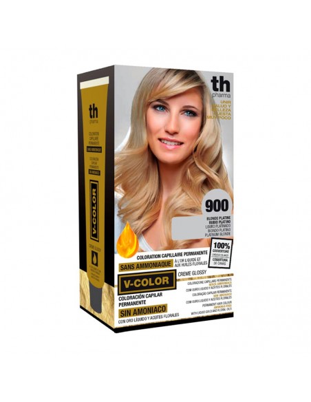 TH PHARMA KIT TINTE Nº 900 SIN AMONIACO CON ORO LÍQUIDO Y ACEITES FLORALES