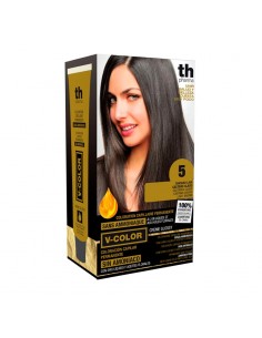 TH PHARMA KIT TINTE Nº 5 SIN AMONIACO CON ORO LÍQUIDO Y ACEITES FLORALES