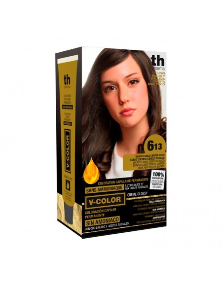 TH PHARMA KIT TINTE Nº 6 13 SIN AMONIACO CON ORO LÍQUIDO Y ACEITES FLORALES