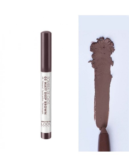 BETER SOMBRA DE OJOS 05 MATT DEEP BROWN 1 UNIDAD