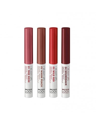 BETER LIPSTICK CREAMY LIPS 04 BOURDEAUX 1 UNIDAD