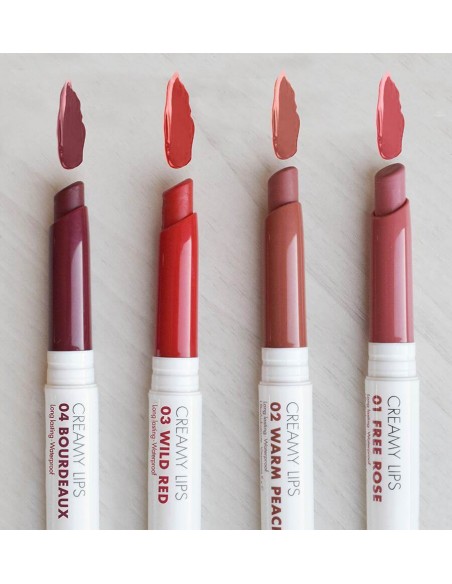 BETER LIPSTICK CREAMY LIPS 04 BOURDEAUX 1 UNIDAD