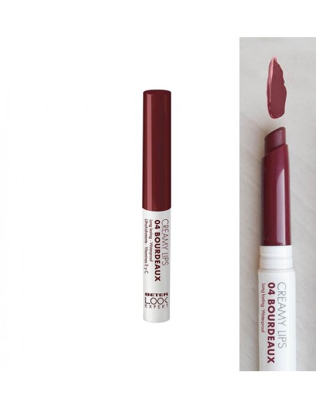 BETER LIPSTICK CREAMY LIPS 04 BOURDEAUX 1 UNIDAD