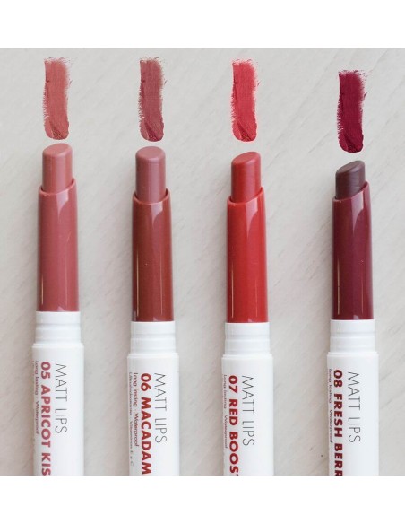 BETER LIPSTICK MATT LIPS 07 RED BOOST 1 UNIDAD