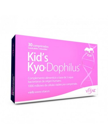VITAE KIDS KYO-DOPHILUS  30 COMPRIMIDOS