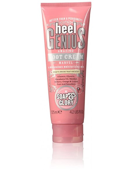 SOAP & GLORY HEEL GENIUS CREMA DE PIES 125ML 1 UNIDAD
