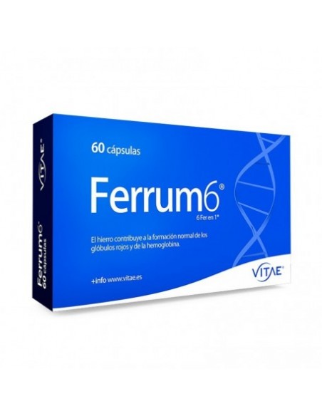 VITAE FERRUM 6 60 CAPSULAS