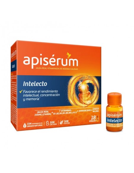 APISERUM INTELECTO 18 VIALES BEBIBLES