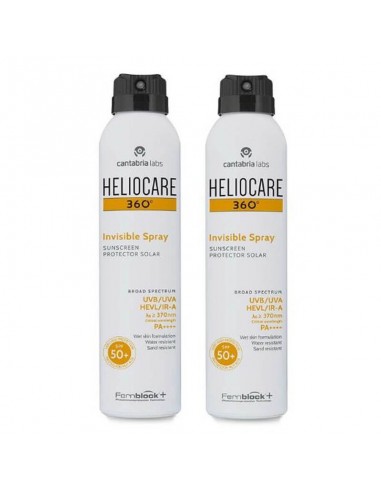 HELIOCARE 360º INVISIBLE SPRAY 200ML X2 UNIDADES