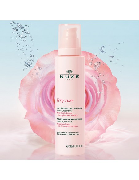 NUXE VERY ROSE LECHE DESMAQUILLANTE CREMOSA 200ML NUXE VERY ROSE LECHE DESMAQUILLANTE CREMOSA 200ML