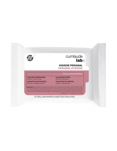 CUMLAUDE LAB RECTAL 15 TOALLITAS