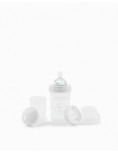 Biberon Anti-Colicos 260ml +2M Blanco Twistshake — Farmacia Brustenga