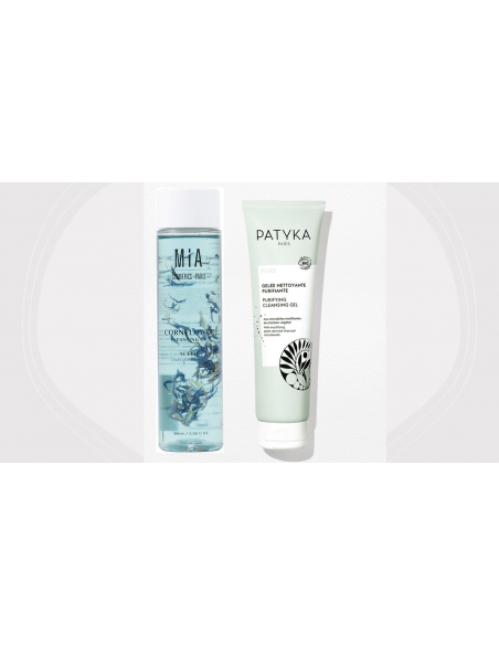 DOBLE LIMPIEZA PIEL GRASA ACEITE MIA + GEL PURIFICANTE PATYKA