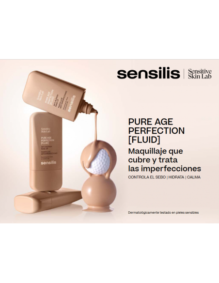 SENSILIS PURE AGE PERFECTION [FLUID] 30ML 03.BEIGE ROSE