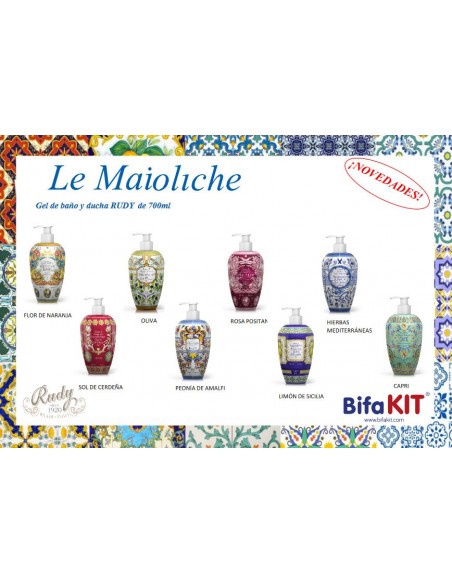 RUDY GEL DE DUCHA SILICIAN LEMON 700ML 1 UNIDAD