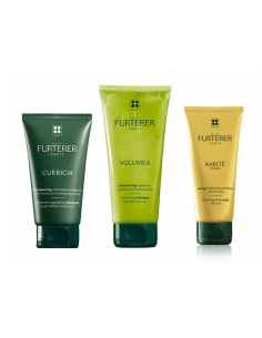 RUTINA RENE FURTERER CUERO CABELLUDO GRASO Y CABELLO SECO