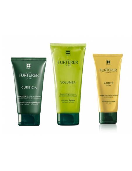 RUTINA RENE FURTERER CUERO CABELLUDO GRASO Y CABELLO SECO