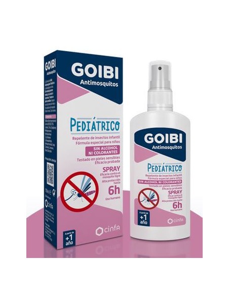 GOIBI SPRAY REPELENTE DE INSECTOS PEDIÁTRICO 100ML