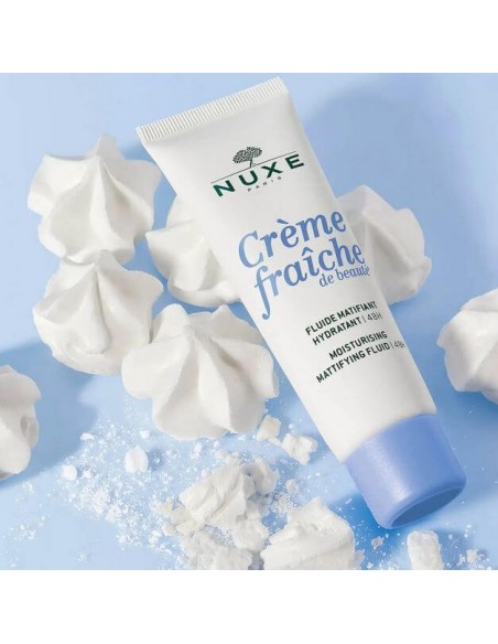 NUXE CREMA FRAICHE DE BEAUTE FLUÍDO MATIFICANTE HIDRATANTE 48 HORAS 50ML